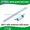 Replacement of PLL 4Pin 2G11 24w Compact Fluorescent Tube / 13W pl 2g11 tube light
