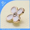 flower shape metal button down shirt sewing button