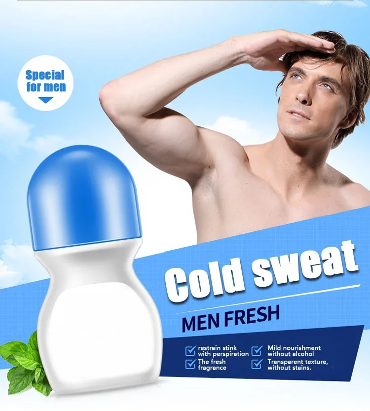 Fresh Deodorant Roll On For Body Odors Long Lasting Antiperspiring