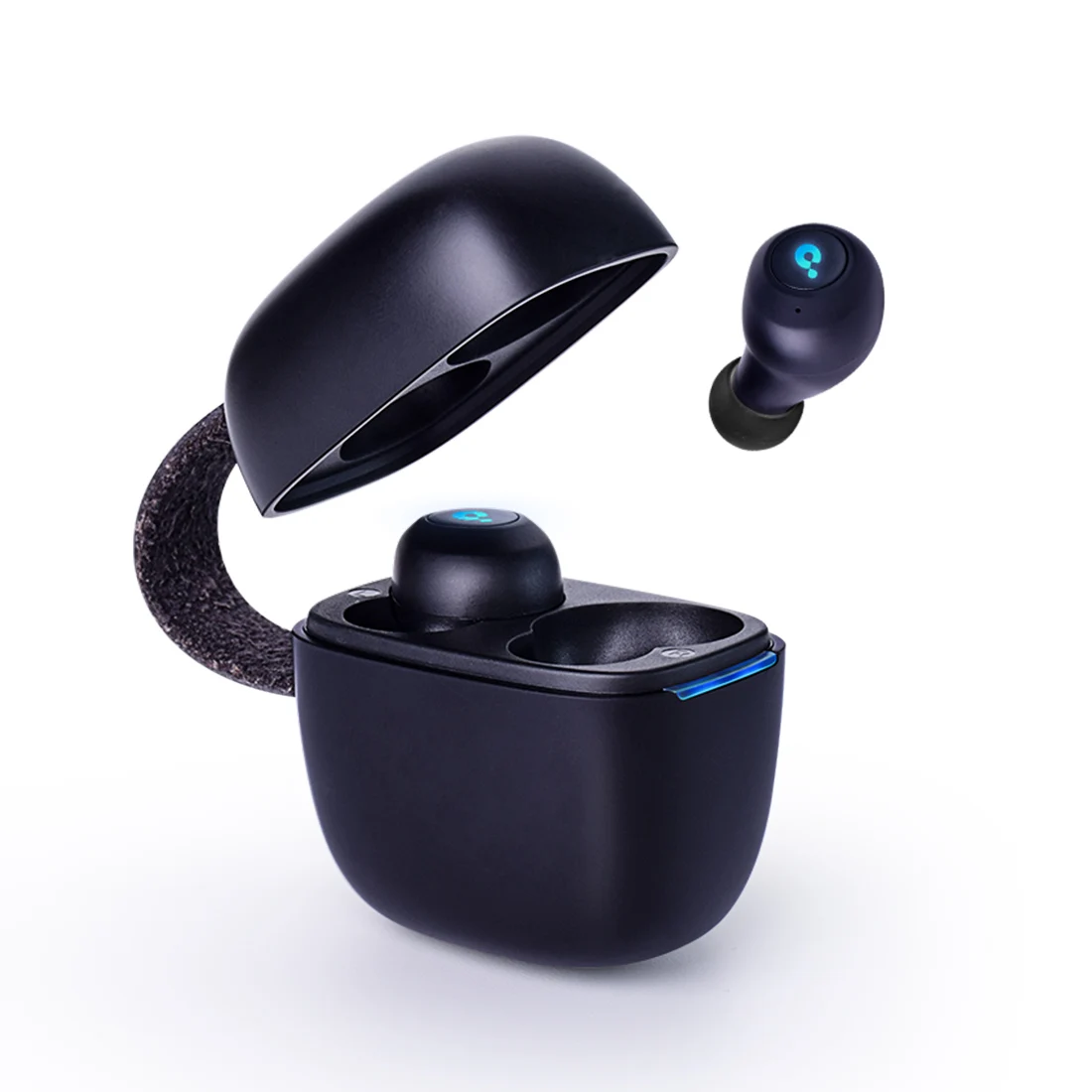 

A7 Black HiFi Sound quality Bluetooth Earphone True wireless earbuds with charging case