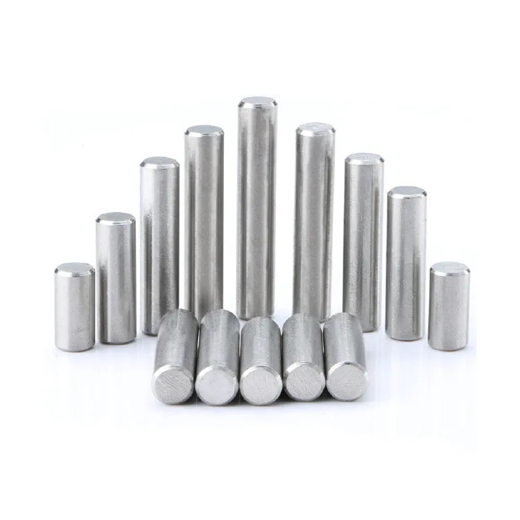 M10 Cylindrical Dowel Pin Rod Cylinder Solid Locating Pins Stainless steel 5PCS 