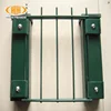 656 / 868 Double Wire Mesh Fence , Wire Fence Gate Round Post 50MM