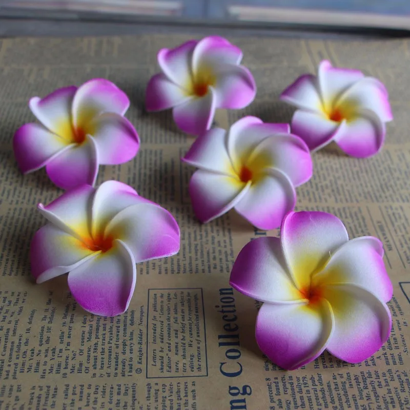 Wholesale 4cm 5cm 7cm 9cm Pe Wedding Decorative Foam Plumeria Hawaiian ...