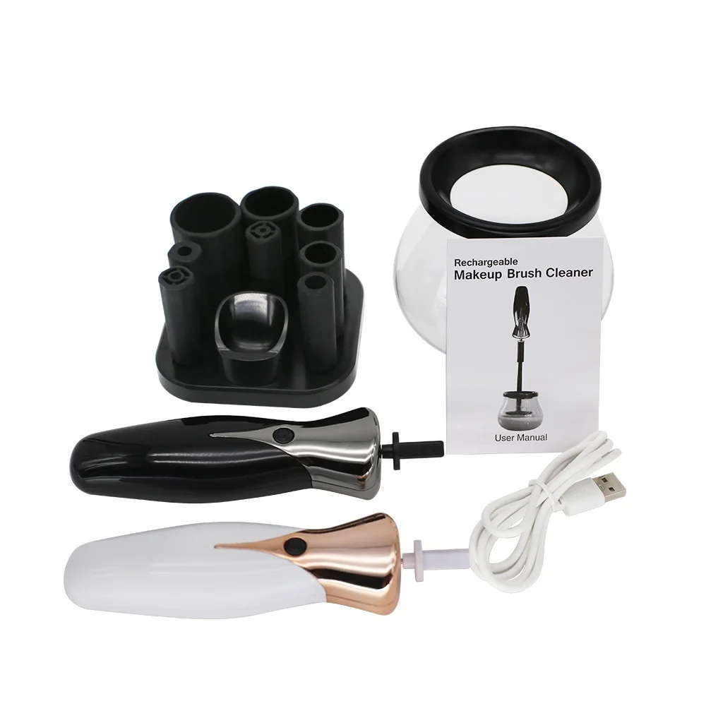 

Amazon best sellers homemade beauty 2000mah silicone USB rechargeable makeup brush cleaner for cleaning makeup brushes tools, N/a