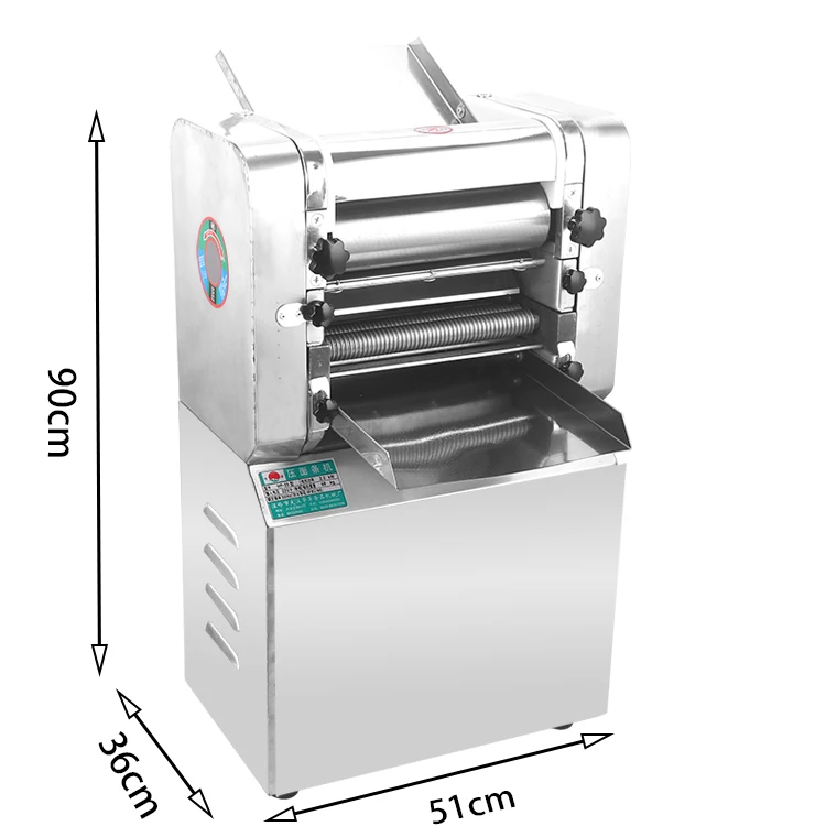 Commercial Electric Pie Dough Rolling Roller Machine Noodle Cutting