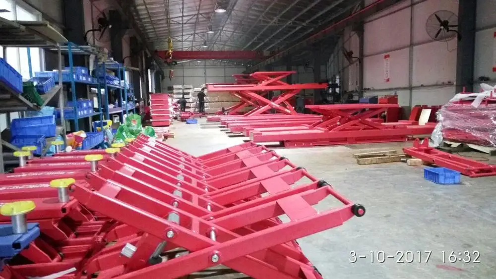 Battleaxe Maintenance Elevator 4t Hydraulic Car Lifts For Tyre Shop