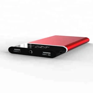 Ultrathin Portable Power Bank 8000mAh or 10000mAh