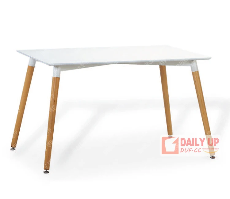 Price MDF Tea Desk with Four Legs Classic Cafe Square Table Leisure Styling Desk for Family Dinner Stock