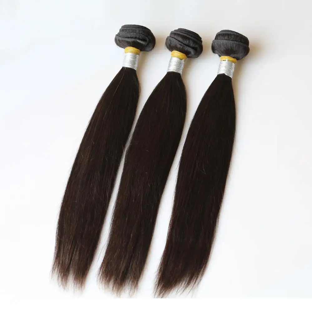 

Factory Wholesale 100% brazilian human hair extension straight virgin human hair from very young girls