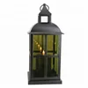 Magical Mirror Effect Glass Mirror & Moving Flameless Candle Indoor Lantern