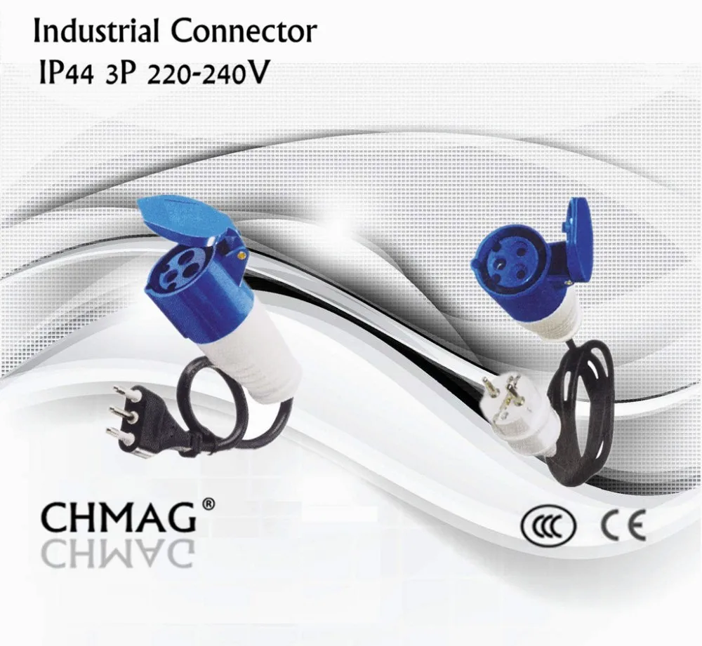 220 Volt Plugs Industrial Plug And Socket 240v Electrical Connectors ...