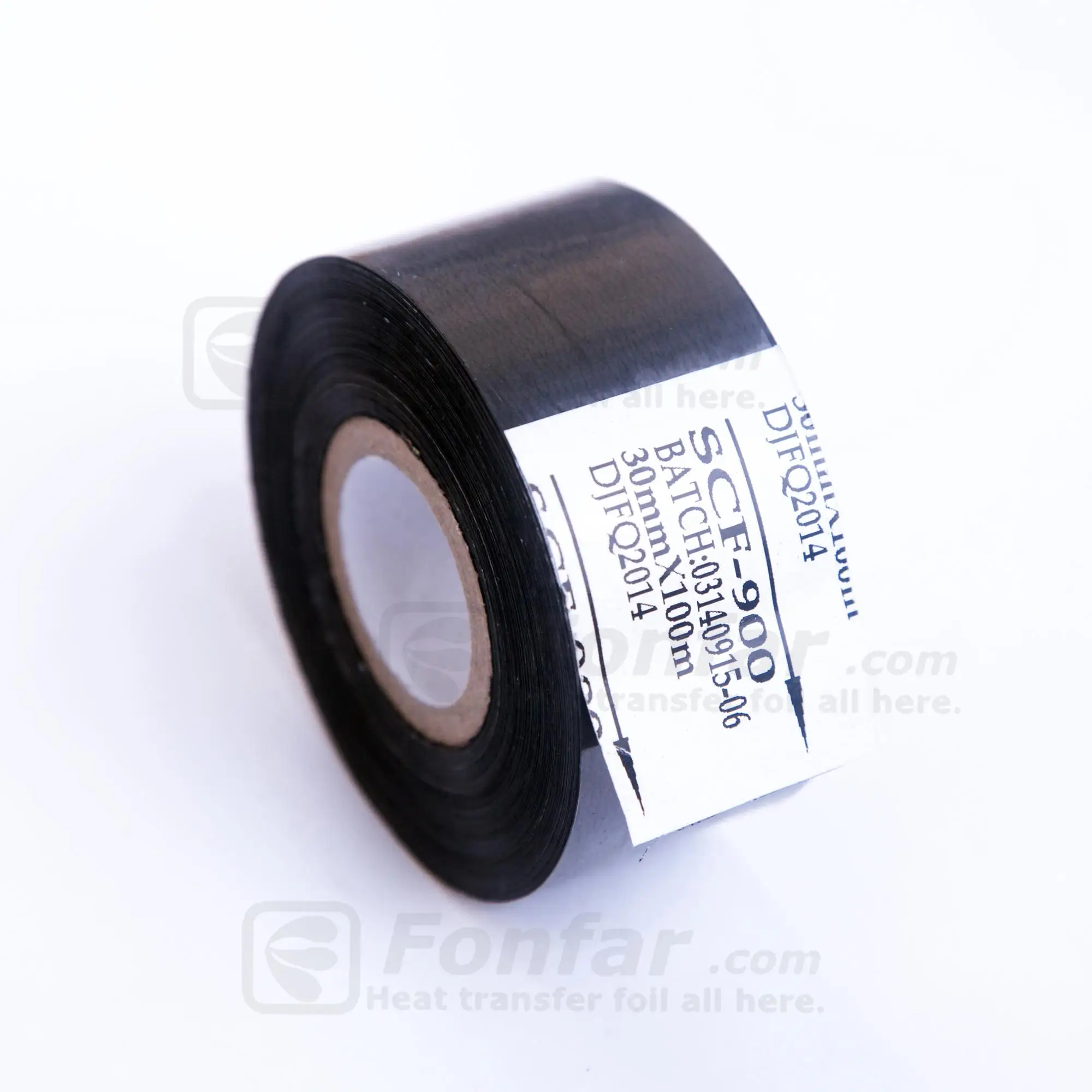 30mm * 100m Scf900 And Fc2 Black Date Coder Ribbon For Food Expiration