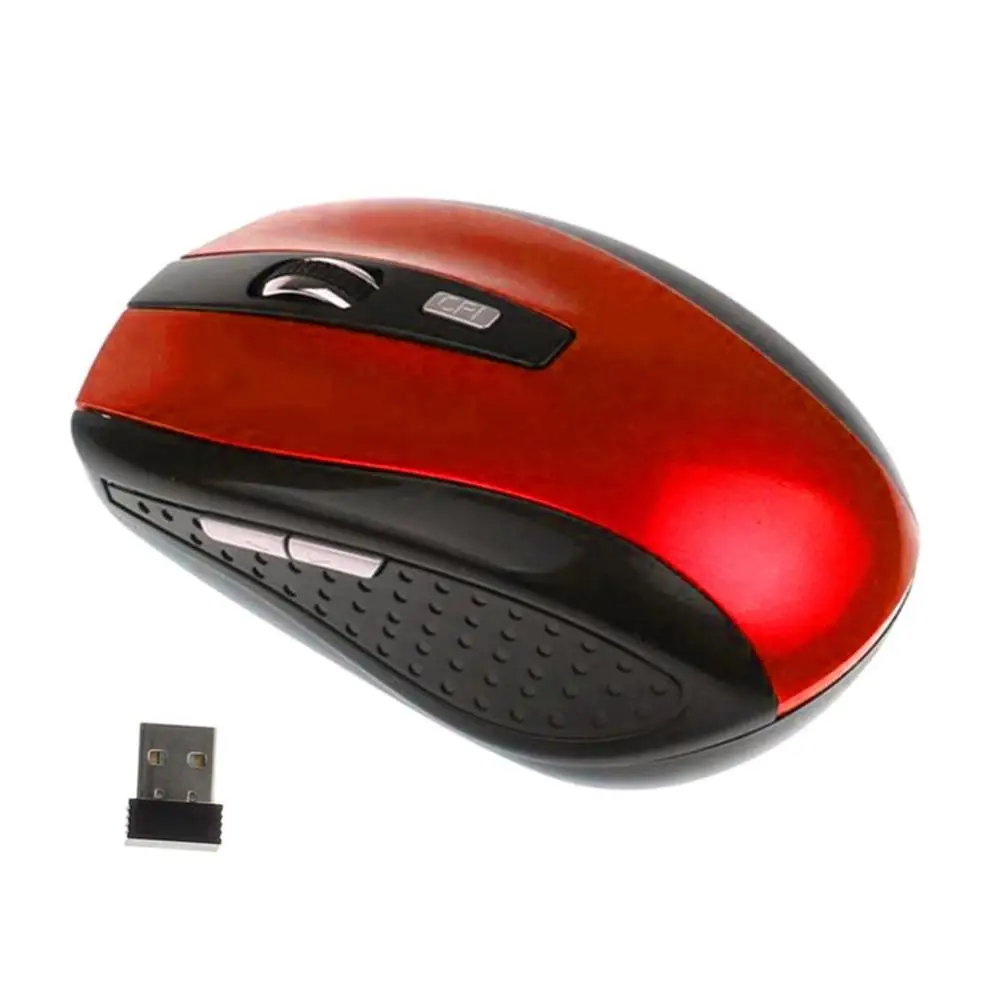 

3 Adjustable DPI 2.4G Wireless Gaming Mouse 6 Buttons Laptop Notebook PC Cordless Optical Game Mice