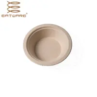 

12oz Carton Packaging Biodegradable Bamboo Pulp Disposable Food Rice Bowl