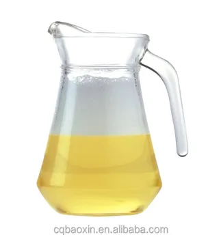 1 gallon glass pitcher with lid