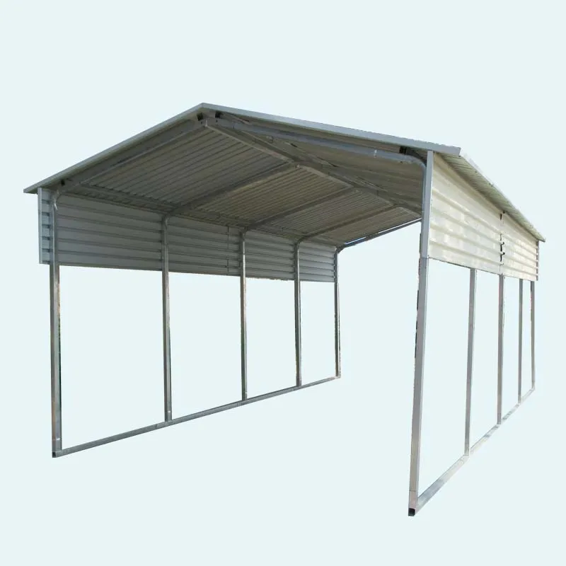 China Wholesale Galvanized Metal Waterproof Portable Garage For Garden ...