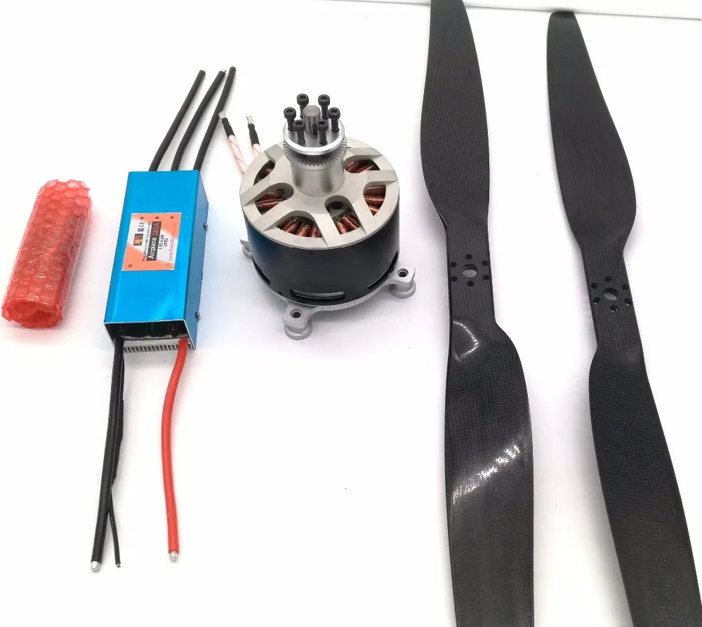 12090 15kw Brushless Motor With Controller Propeller For Electric Drone