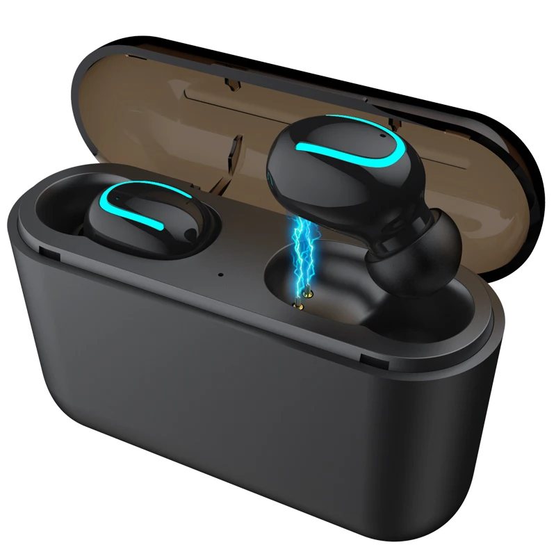 

2019 tws wireless bluetooth earbuds noise cancelling