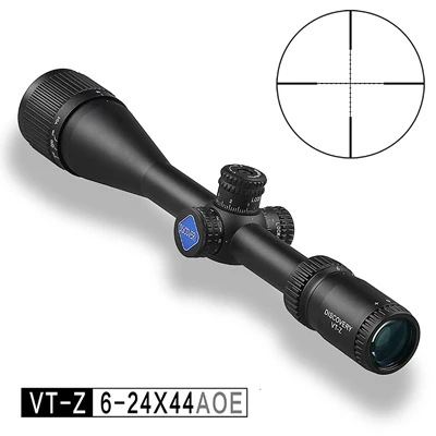 

DISCOVERY VT-Z 6-24x44AOE Hunting Rifle Scope Red and Green Illuminated Gun Scope with Free Mount