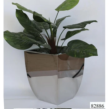 Modern Plant Stainless Steel Vase Buy Modern Stainless Steel