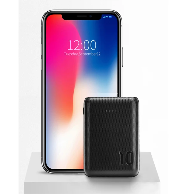 

high capacity 10000mAh mini mobile charger power bank