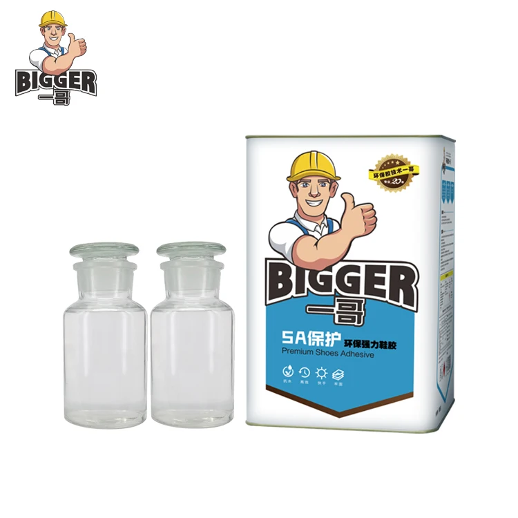 Transparent shoe  adhesive