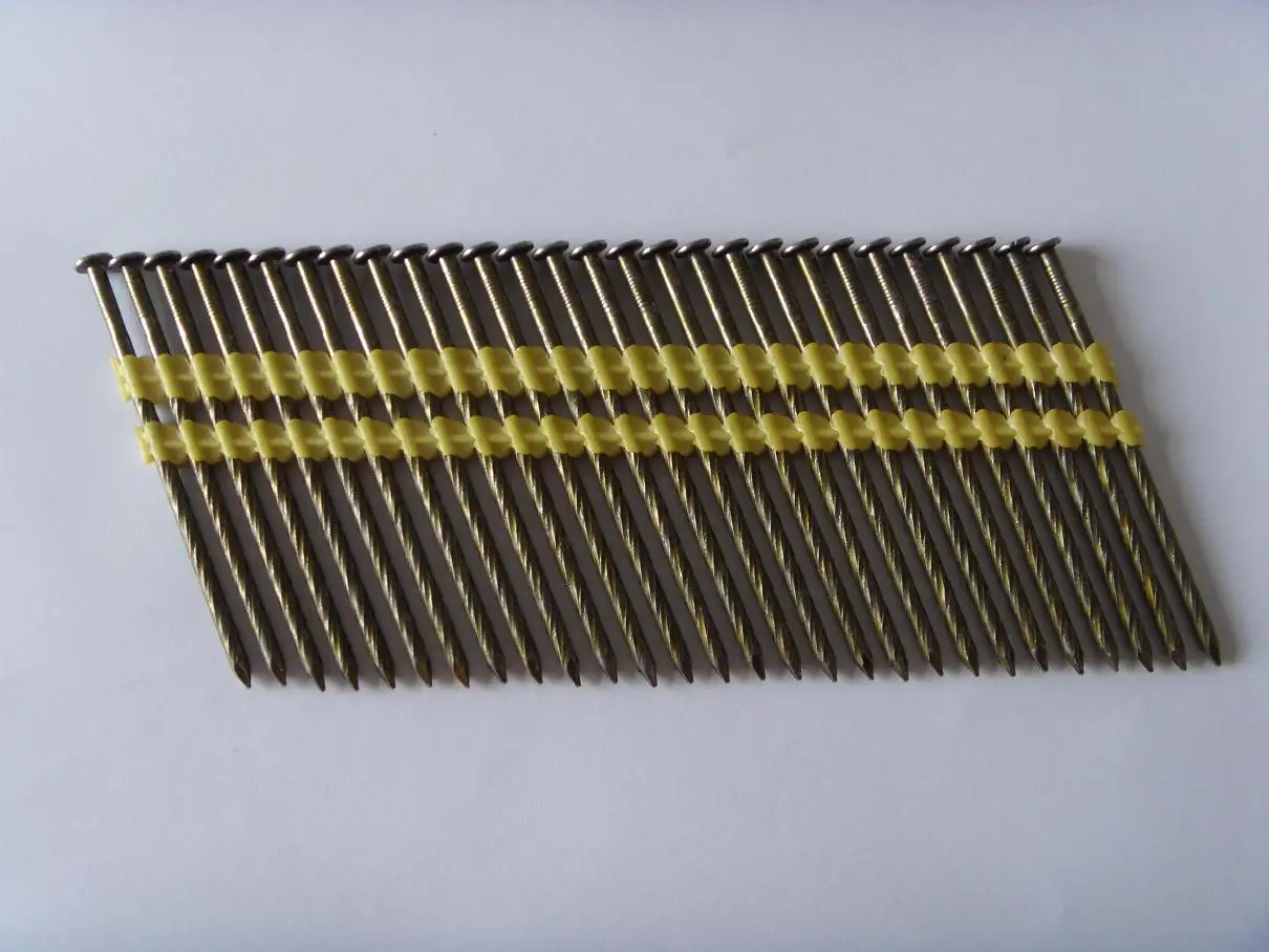 21 Degree Plastic Strip Nails Buy Plastic Strip Nail,Strip Nail,Paper