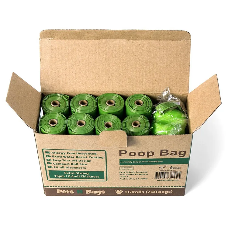 Pet Waste Bag Leakproof Custom Biodegradable Dog Poop Bags Buy