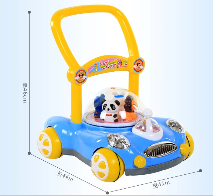New Arrival Baby Toys Inflatable Walker For Baby,Musical Baby Trolley
