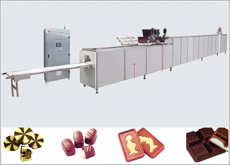 Good price automatic servo driven chocolate making machine chocolate machinery