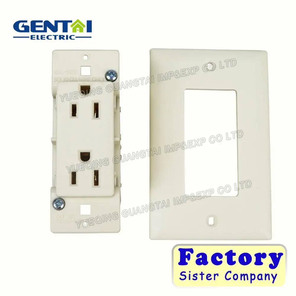 Good Quality 15a 125v American Decorative Electrical Usa Wall Switch Socket Buy South American Wall Light Switches American Standard Abs Pc