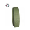 Electroplated diamond sanding belts for glass, lapidary, stone and ceramic