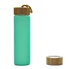 Best WIDEMOUTH BPA-Free Glass Water Bottle With Protective Silicone Sleeve and Bamboo Lid - Dishwasher Safe