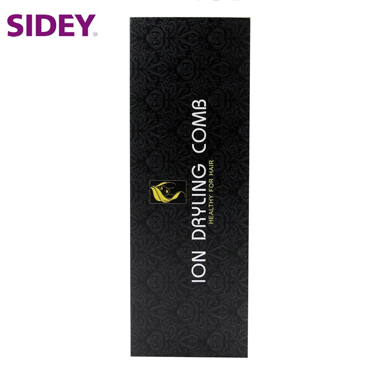 SIDEY Soft Hair And Head Care Salon Care Massager Comb Negative Ionic Hair Brush Beauty Care Equipment