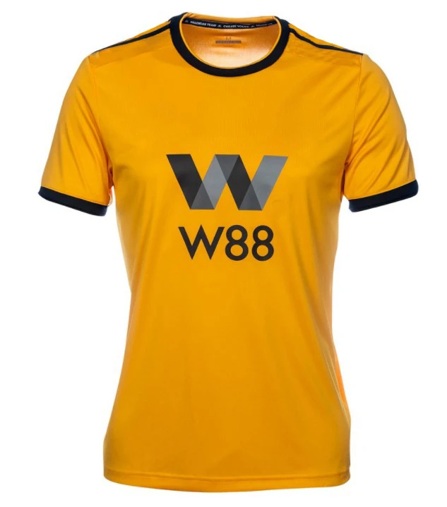 

Wholesaler and retailer Wolverhampton Wanderers FC 2018/19 Home Shirt,football jersey