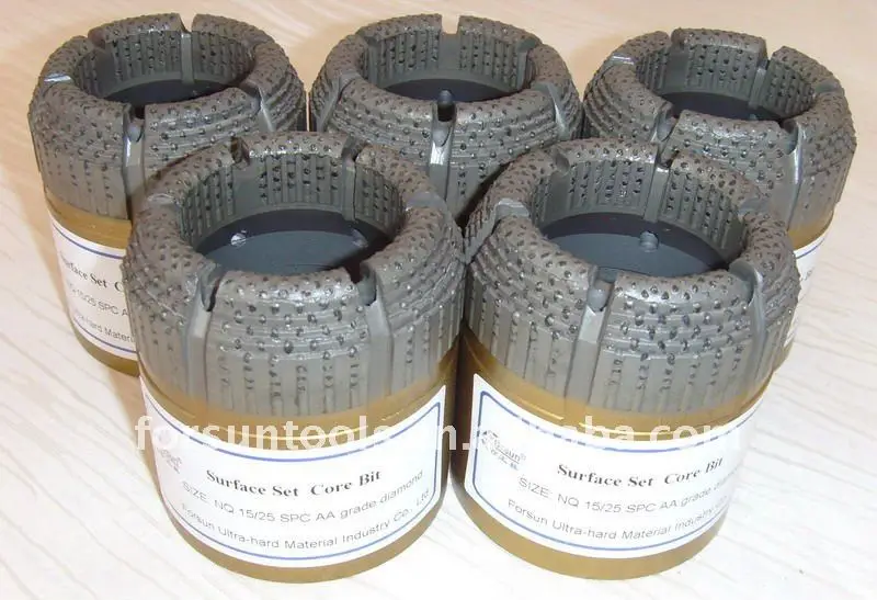 NQ s.s. core bit with mark1