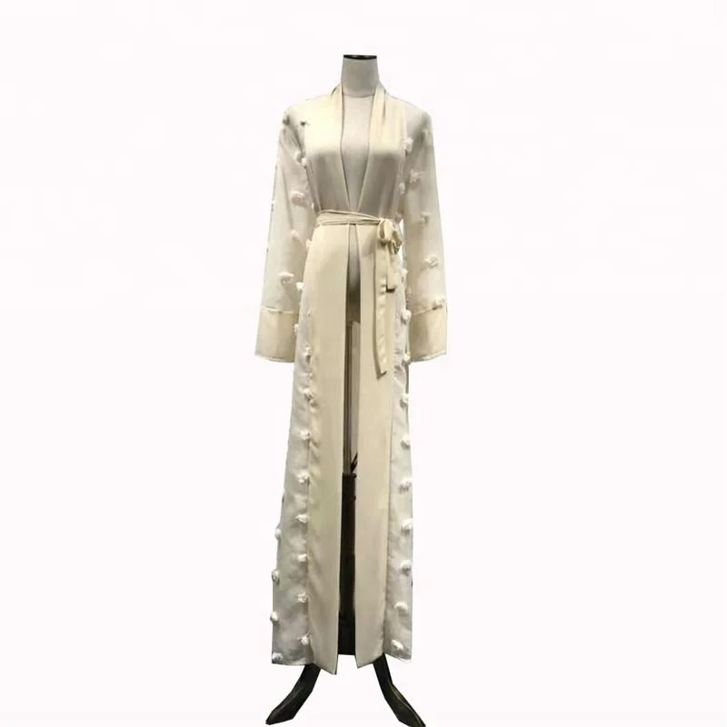 

6 colors 3d flower abaya 2018 new model abaya in dubai muslim long dress, White,black,beige,khaki,pink,gray