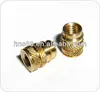 Precision plastic brass insert nuts/plastic insert nut