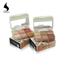 

Kiss Beauty High Quality Makeup Cheap 6 Nude Color Countour Correct Waterproof Concealer Palette