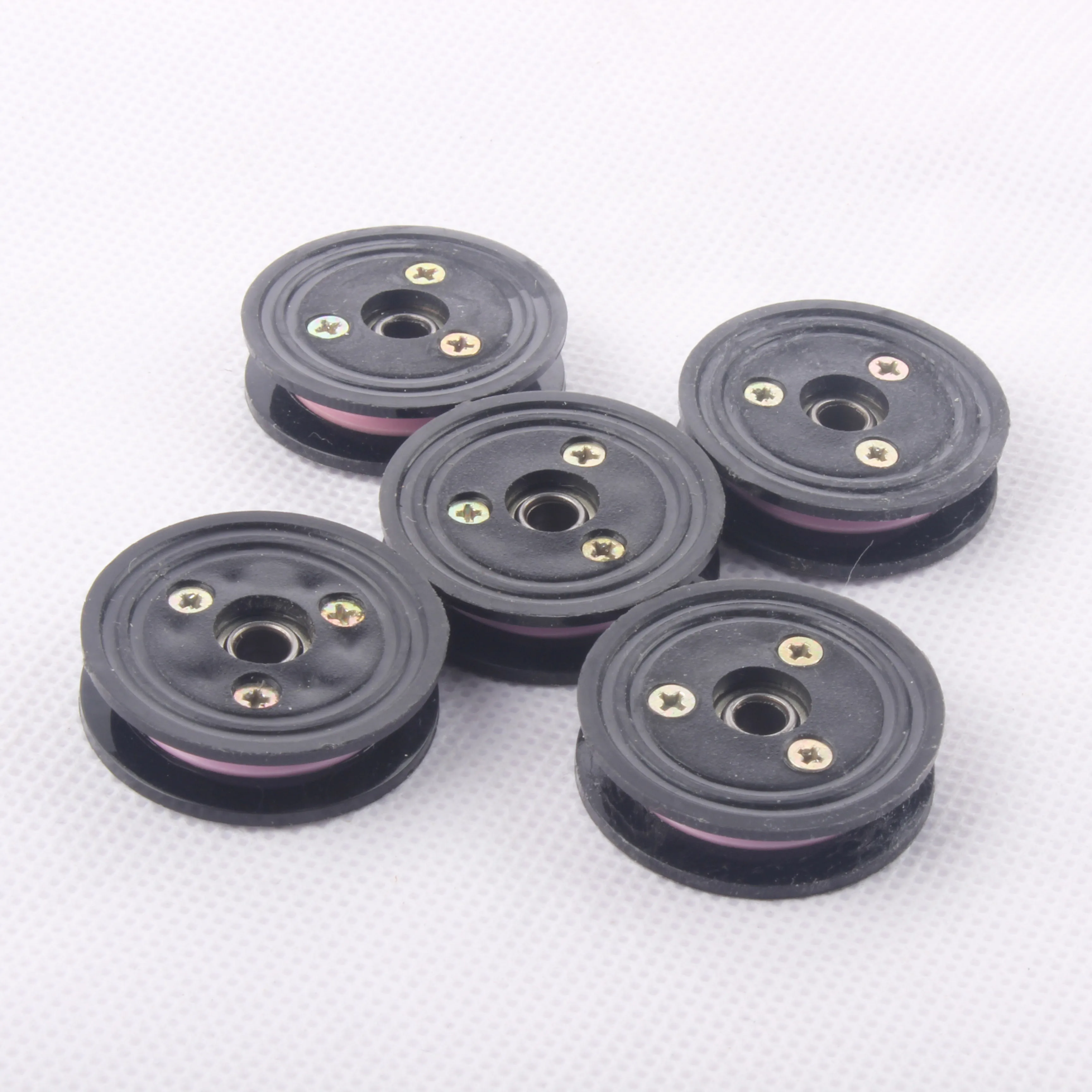 纺织机械氧化铝纺织导轴轮