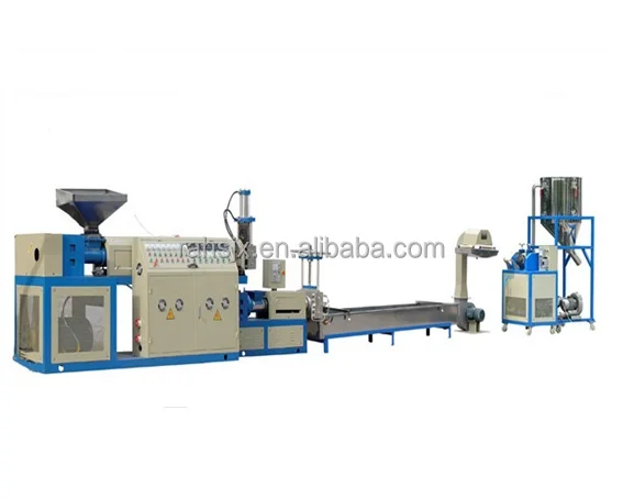 
SJ130 waste plastic recycling machine/PP PE film pelletizing line/granulating machine  (60596392197)