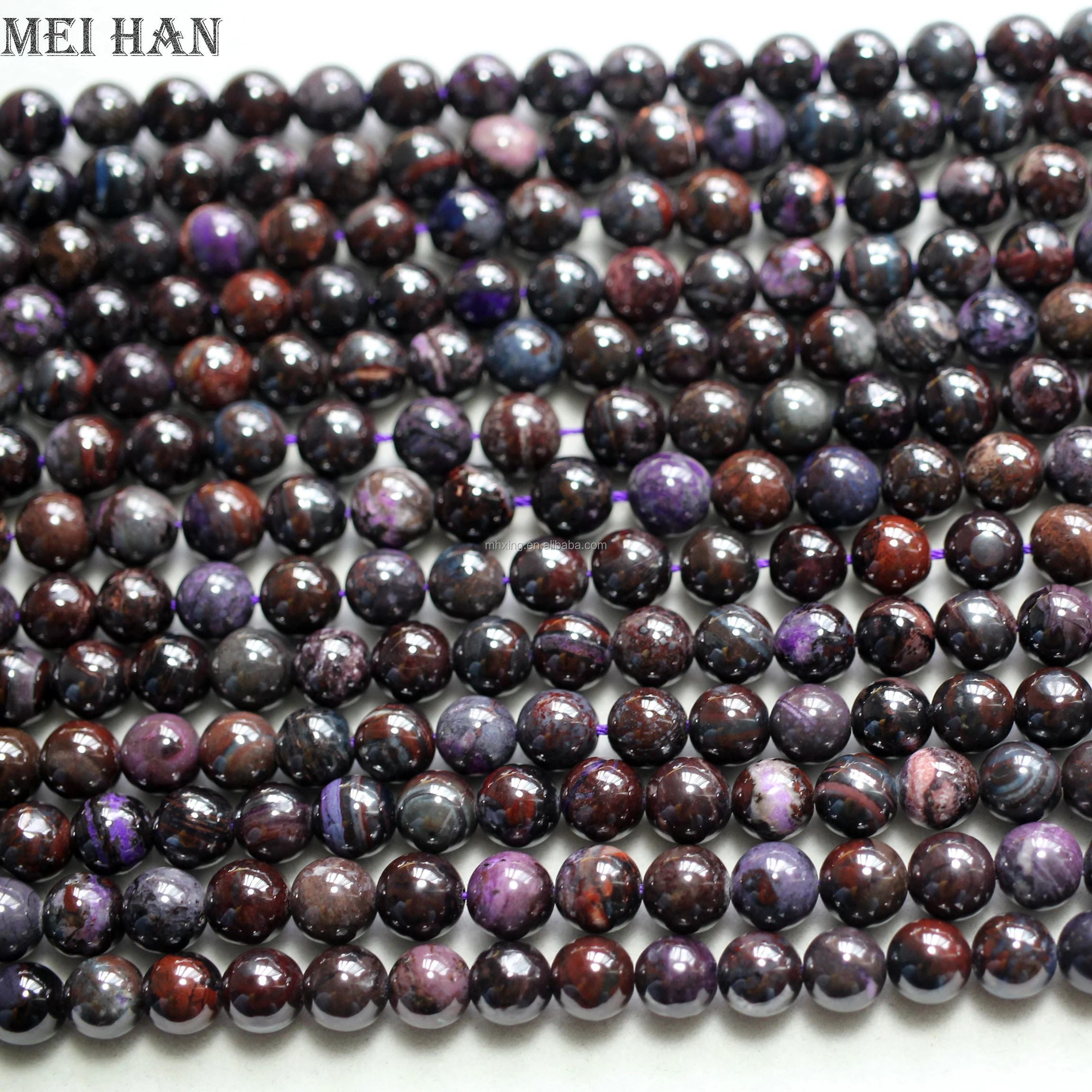 天然矿物9 10毫米南非sugilite 光滑圆形半宝石松散珠子宝石珠宝制作设计 Buy Sugilite Beads Natural Sugilite Sugilite Stone Product On Alibaba Com