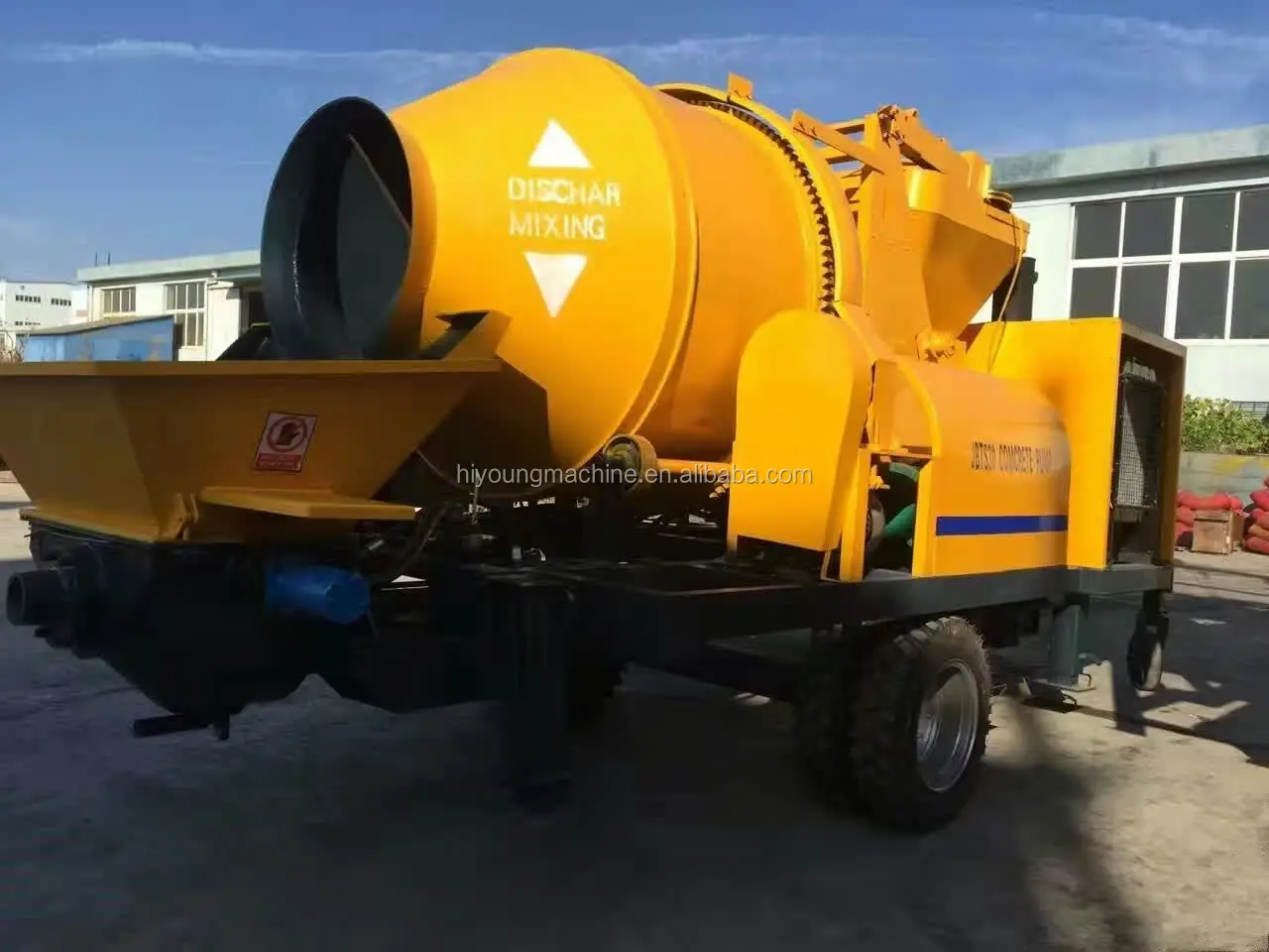 Professional Manufacturer Diesel / Electric Portable Concrete Mixer