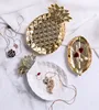 Organizer for Keys Phone Jewelry Watch Wallet Trinket -Best Wedding Pineapple Ceramic Plate Jewelry Tray