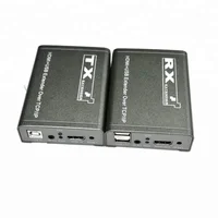 

100M single over cat5e cat6 ethernet IR control+USB 1080P HDMI KVM extender