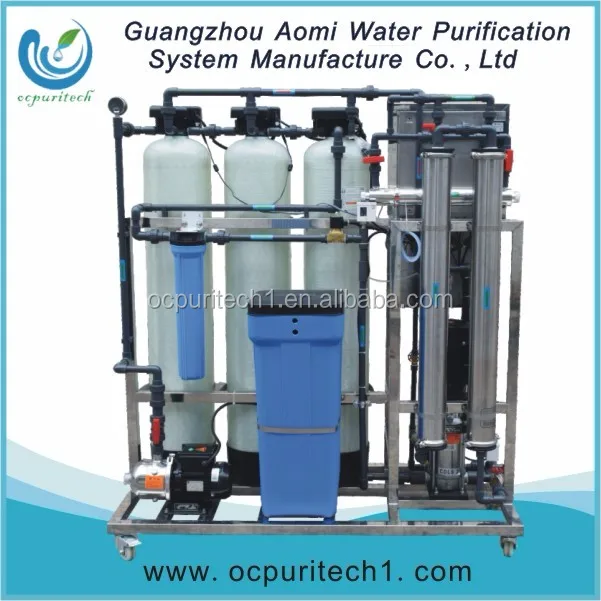 Industrial high water recovery 500LPH RO water system plant price for india