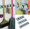 Popular Kitchen Wall Mounted Hanger Storage Rack / Kitchen Mop Brush Broom Organizer Holder / mop and broom holder