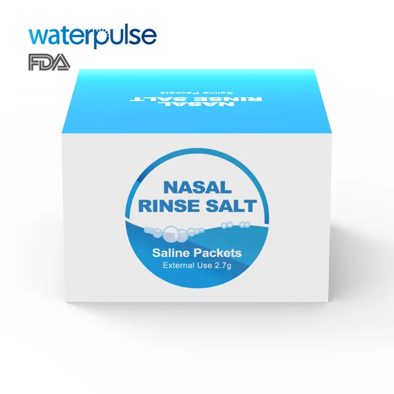 
Waterpulse Saline wash for nose Sea Salt Packet Nasal Wash Salt 