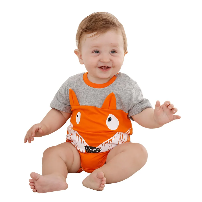

Fox Design Clothes Clothing Taobao Baby Romper Cotton Baby Clothes Newborn