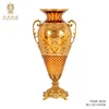 JDSC antique luxury crystal light vase desktop decor furniture colored vase